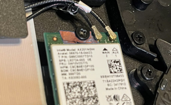 Wifi AX201 Код 10 Код 43 решение