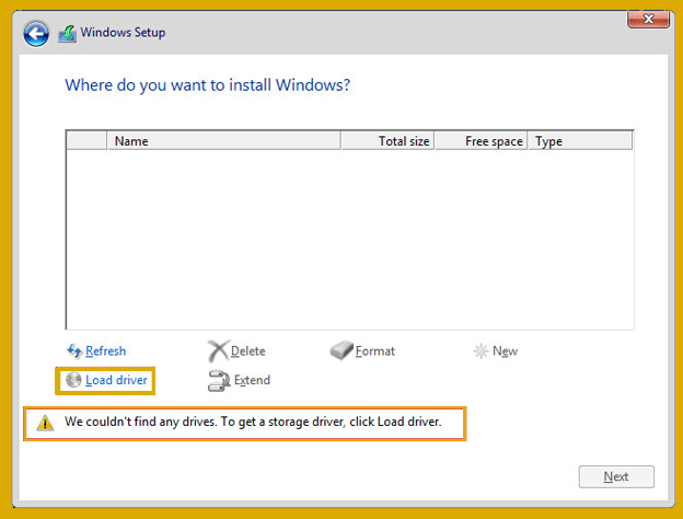 Windows 10 при установке не видит диски